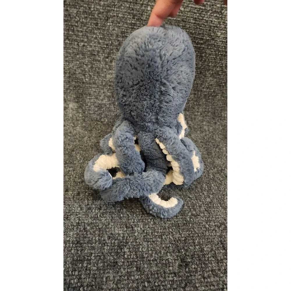 Jellycat Blue Octopus Plush Small Stuffed Animal Soft Toy Tentacles Cuddly